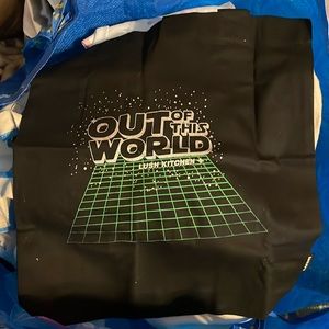 Lush Kitchen black tote Out of this World